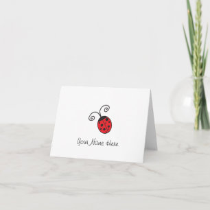 Notes chanceuses de coccinelle