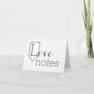 Notes d'amour   Police mixte   Cercles gris statio
