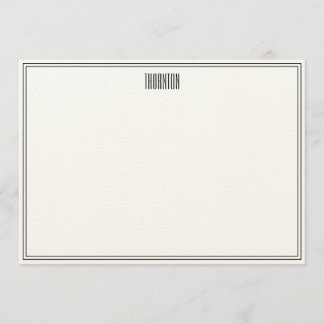 Notes de merci de feuille de bidon