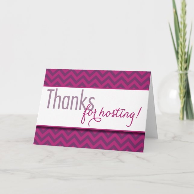 Notes de Merci d'hôtesse (Devant)
