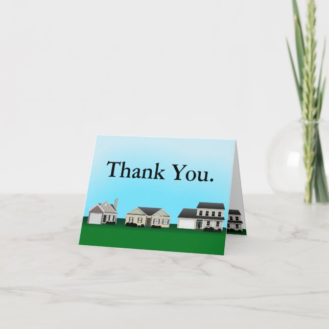 Notes de Merci d'immobiliers (Devant)