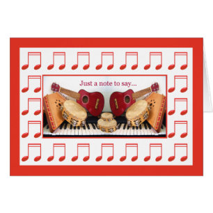 NOTES DE MUSIQUE ~ Carte
