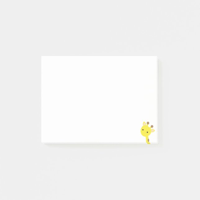 Notes de post-it de girafe (Devant)