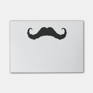 Notes de post-it de moustache