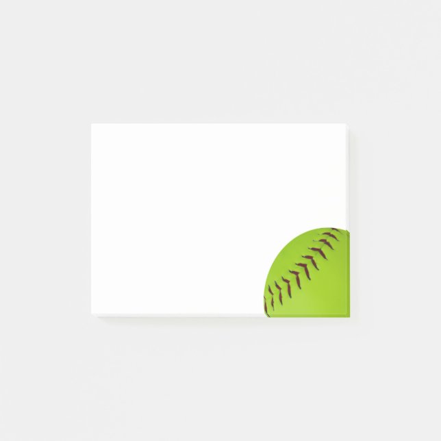 notes de post-it du base-ball (Devant)