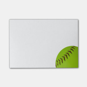 notes de post-it du base-ball