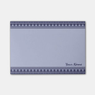 Notes de post-it faites sur commande de motif