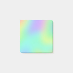 Notes de post-it Pastel Rainbow Gradient