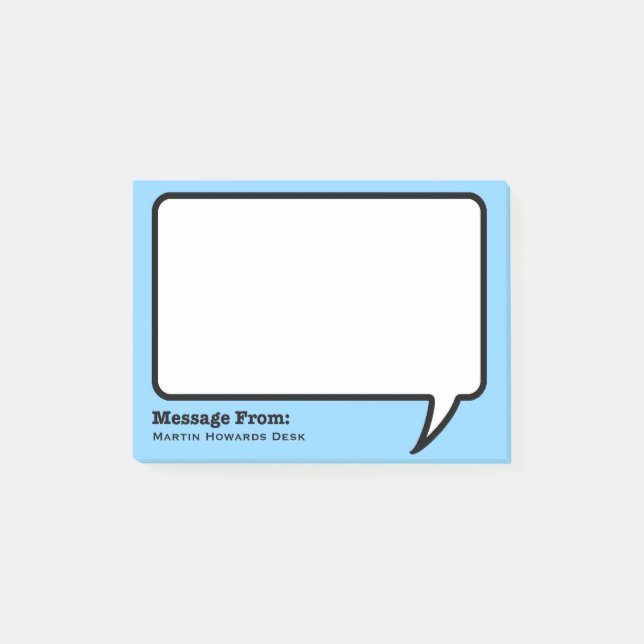 Notes de post-it personnalisées (Devant)