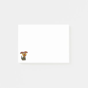 Notes de post-it personnalisées de dessin animé de