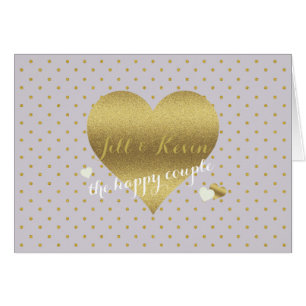 Notes du Mariage Co Gold Heart & Lavender Wedding