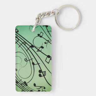 Notes Fantaisie Musique Verte Design
