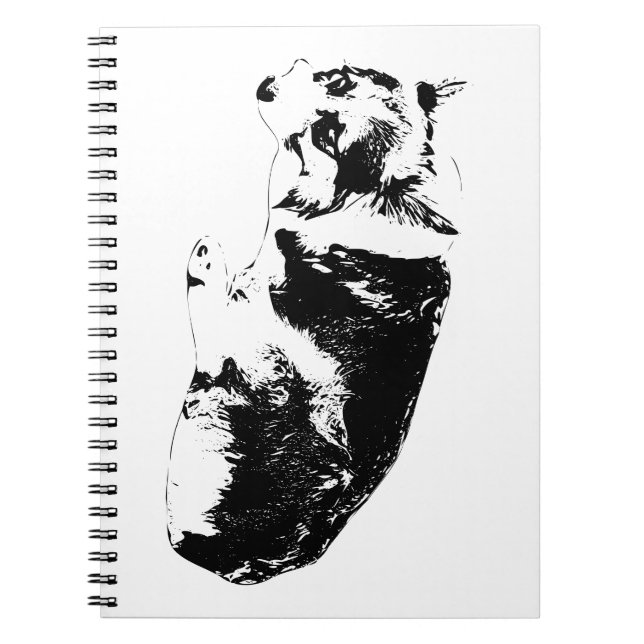Notes Ink, Quiet Guide Notebook (Front)
