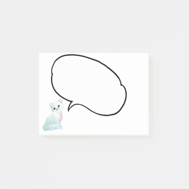 Notes Kitty Post-it (Devant)