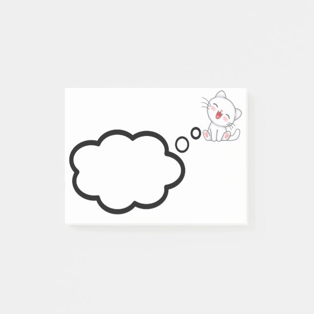 Notes Kitty Post-it (Devant)