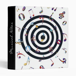 Notes musicales - classeur