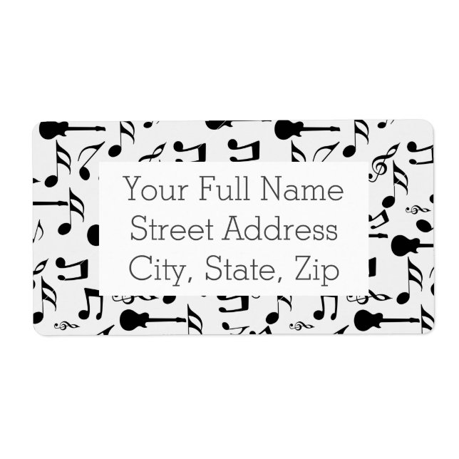 Notes musicales - Conception de partitions (Devant)