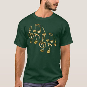 Notes musicales T-shirt de l'Amoureux de la musiqu