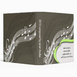 Notes musiciennes, compositeurs classeurs