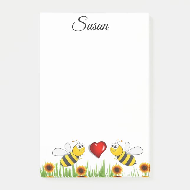 Notes post-it Bumblebee (Devant)