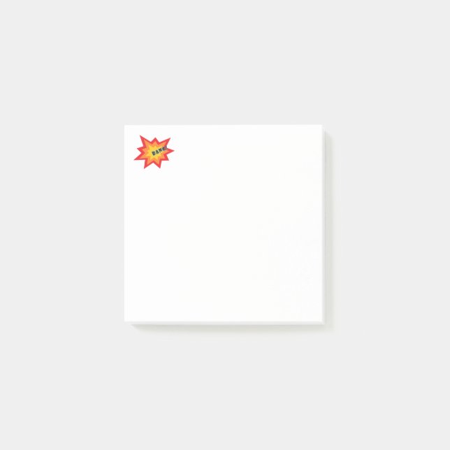 Notes post-it de bande dessinée (Devant)