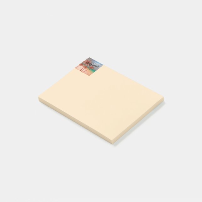 Notes post-it de Californie (Incliné)