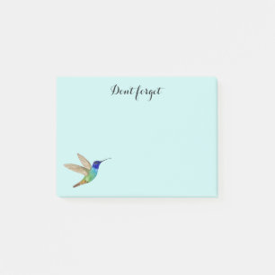 Notes post-it de colibri