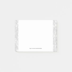Notes Post-it® de la dentelle blanche