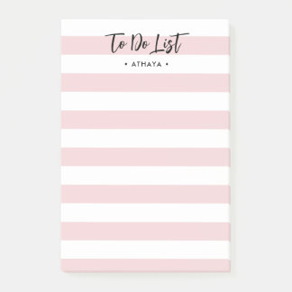 Notes post-it de la liste de tâches
