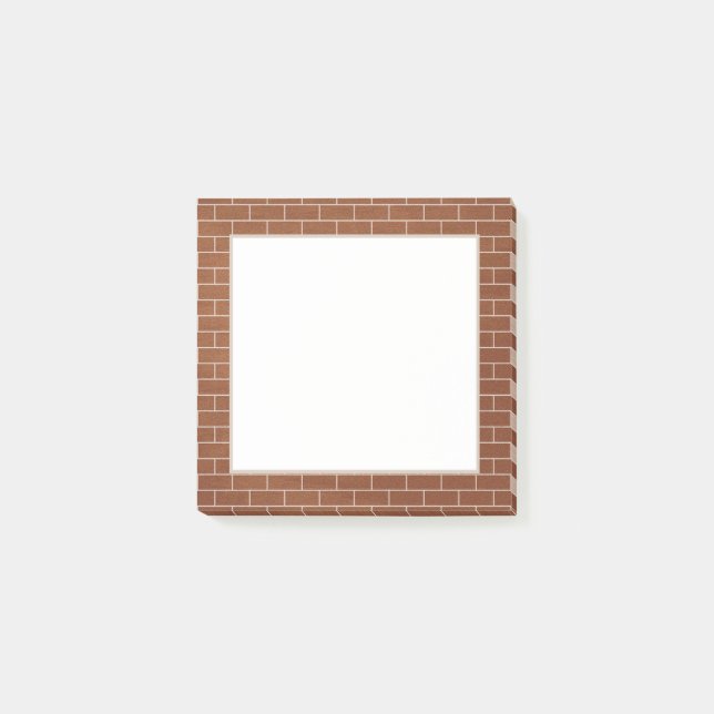 Notes post-it® de la paroi de brique (Devant)