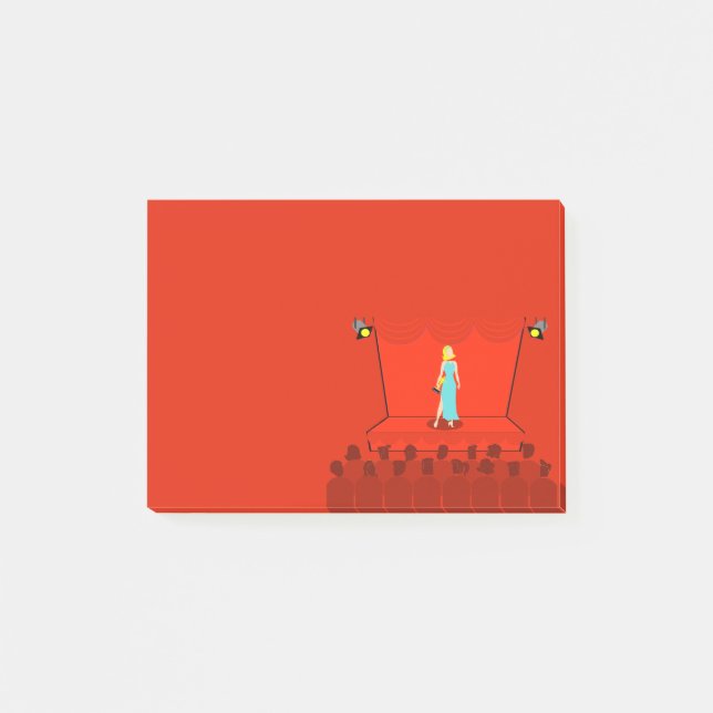 Notes post-it de la remise de prix Retro (Devant)