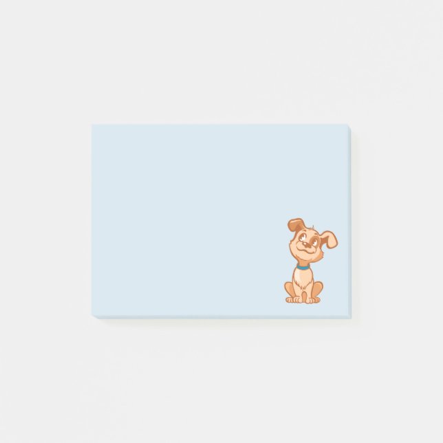 Notes Post-it® de mignon Doggie 4 x 3 (Devant)