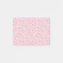 Notes Post-it de saupoudrage