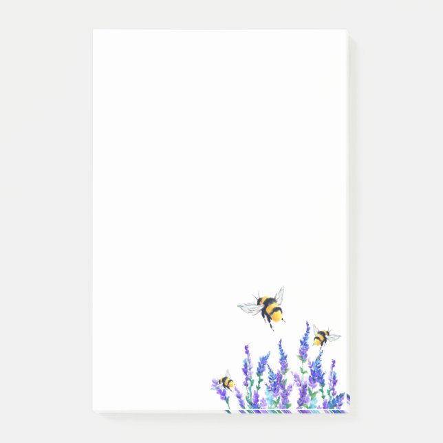 Notes post-it® des abeilles de printemps (Devant)