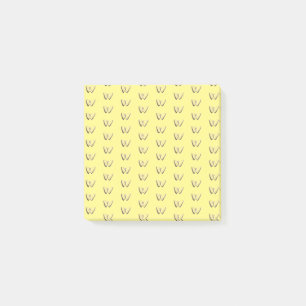 Notes post-it du Motif papillon