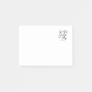 Notes post-it du versets bibliques