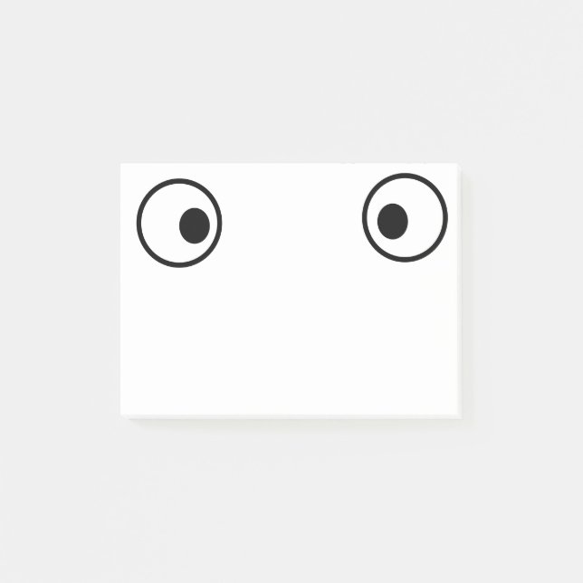 Notes post-it EYEBALL (Devant)