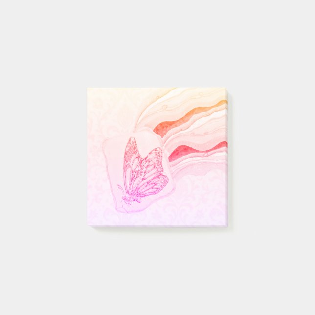 Notes post-it Flutterby Butterfly (Devant)