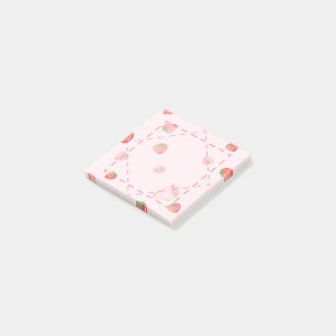 Notes post-it fraise