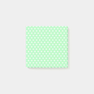 Notes post-it greenPolka