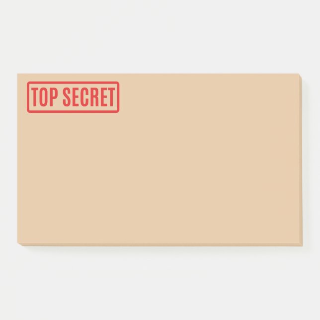 Notes post-it les plus secrètes (Devant)