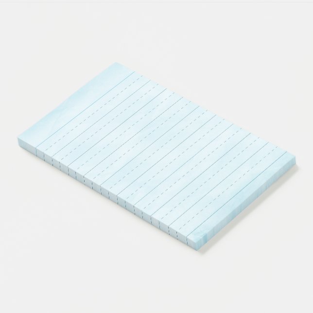 Notes Post-it lignées (Incliné)