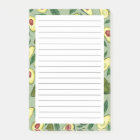 Notes post-it Motif de l'aquarelle Avocado