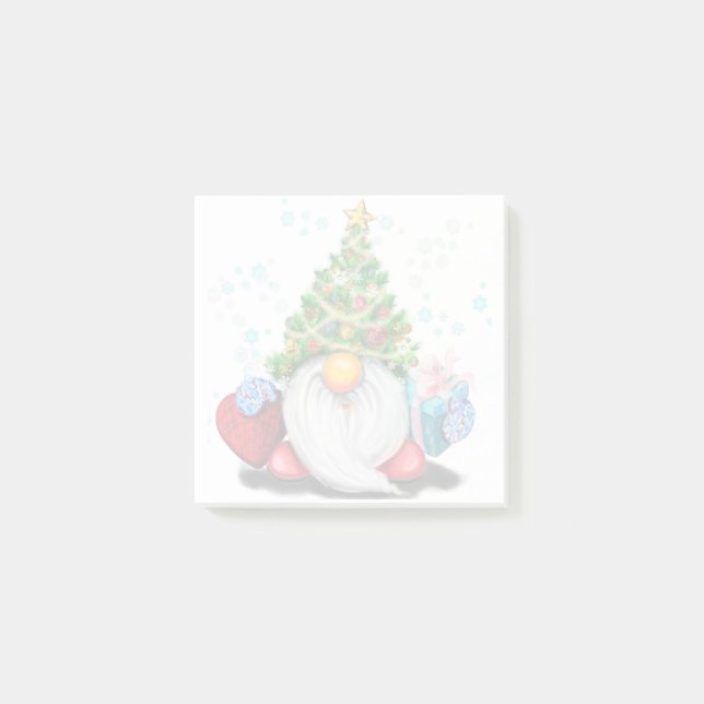 Notes Post-it® Nain de Noël (Devant)