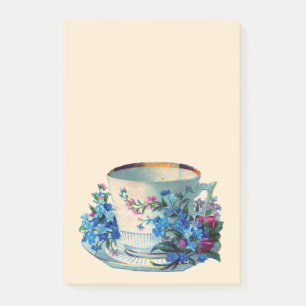 NOTES POST-IT : NOTES POST-IT TEACUP vintages