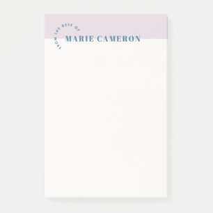 Notes Post-it Pastel simples - Violet
