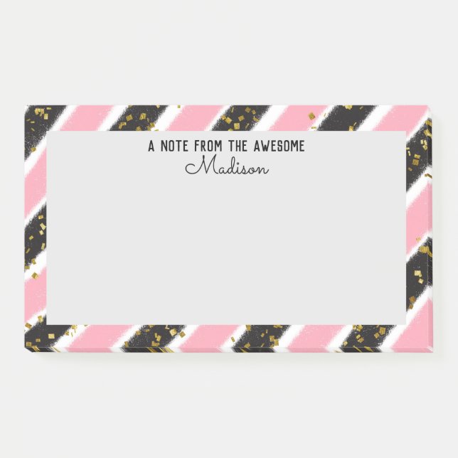 Notes post-it personnalisées - Ajoutez simplement  (Devant)
