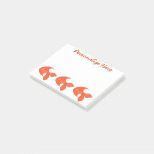 Notes Post-it® personnalisées de poisson rouge 4