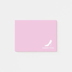 Notes Post-it® personnalisées mode chaussure à tal