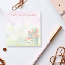 Notes Post-It Personnalisées Pour Les Livres De No